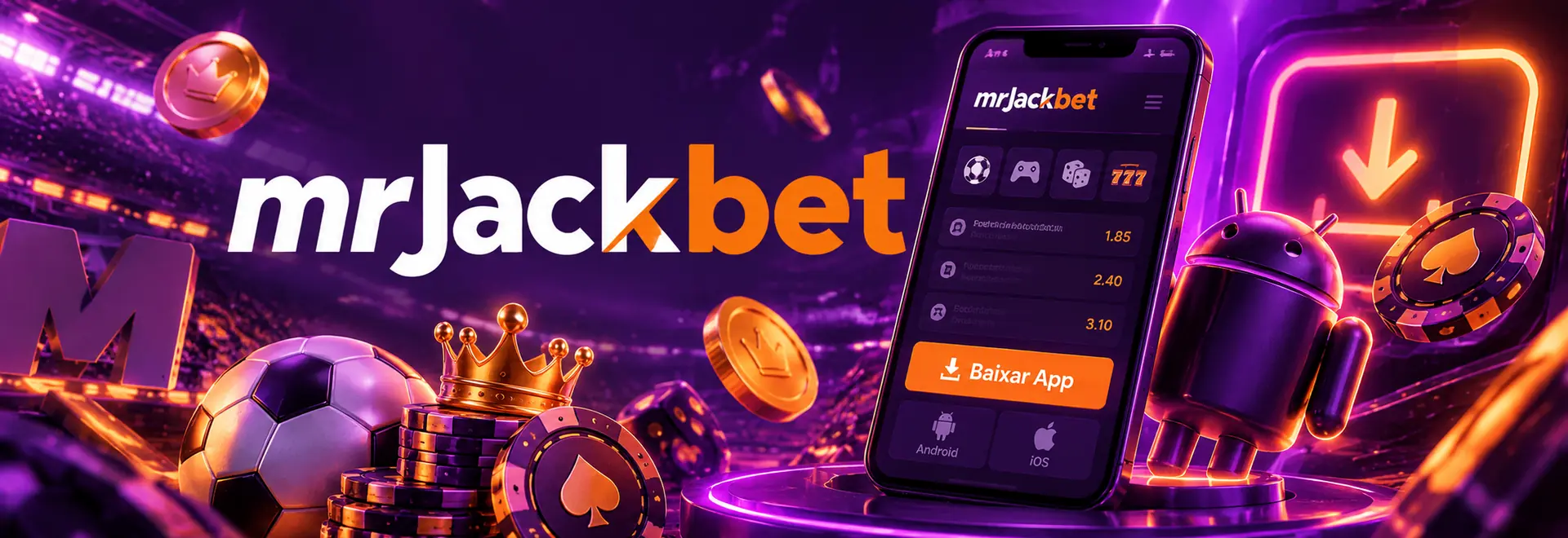 App Mr Jack Bet: Baixar, APK e Versão Mobile